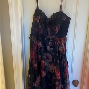 Floral Midi Length Dress